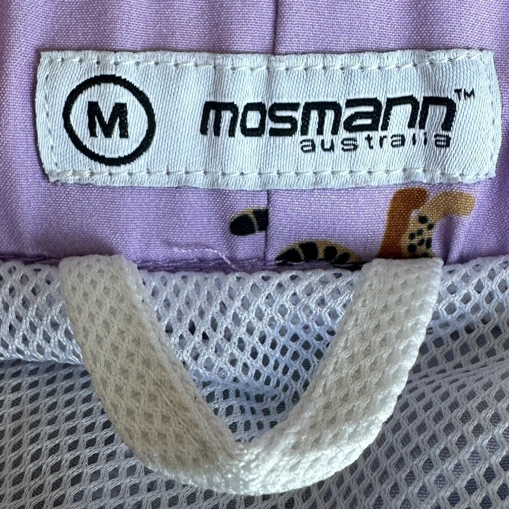 Mosmann Australia Once A Cheetah Swim Shorts Mens M NWOT Quick Dry Trunks